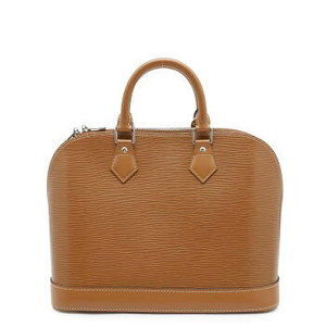 Louis Vuitton Epi Alma Handbag Brown Bag